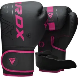 Боксерські рукавиці RDX F6 MATTE PINK-8OZ (капа в комплекті) Боксерські рукавиці RDX F6 MATTE PINK-8OZ (капа в комплекті) - Robinzon.ua