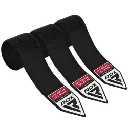 Бинти для боксу RDX RB Hand Wraps Combine 3 пари Black (4.5м.) Бинти для боксу RDX RB Hand Wraps Combine 3 пари Black (4.5м.) - Robinzon.ua