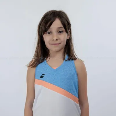 Майка дет. Babolat PLAY TANK TOP GIRL WHITE/BLITHE BLUE (12-14) 3GTF071-1095 12-14 - Robinzon.ua
