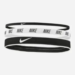 Повязка на голову Nike Mixed Width Headbands 3PK черный, белый Уни One Size N.000.2548.930.OS - Robinzon.ua