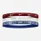 Повязка на голову Nike W HEADBANDS 3.0 3 PK METALLIC UNIVERSITY красный, белый, синий Уни One Size N.100.4527.662.OS - Robinzon.ua