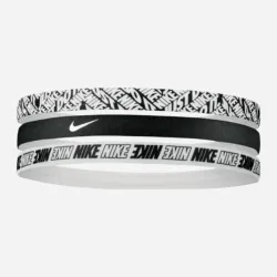 Повязка на голову Nike Printed Headbands 3PK черный, белый Уни One Size N.000.2560.903.OS - Robinzon.ua