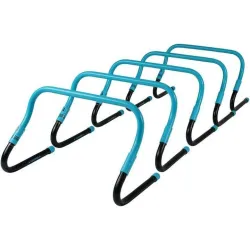 Бар'єри для тренувань 5 шт. ADJUSTABLE QUICK HURDLE Блакитний (LP8615BU) - Robinzon.ua