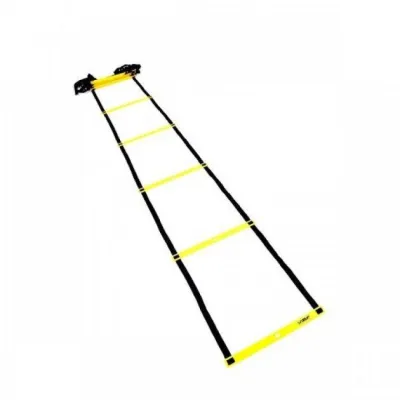 Координаційна драбина AGILITY LADDER Жовтий, Чорний 8шт/4м (LS3671-4) - Robinzon.ua