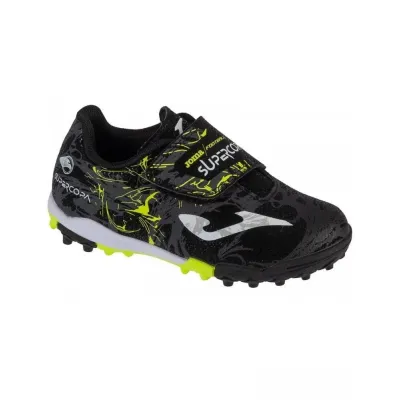 Сороконіжки Joma SUPER COPA чорний, салатовий Діт 31 SCJW2401TFV 31 - Robinzon.ua