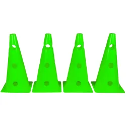 Конуси-фішки спортивні EasyFit 31 см (набір з 4 штук) зелені Конуси-фішки спортивні EasyFit 31 см (набір з 4 штук) зелені - Robinzon.ua