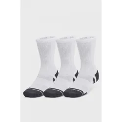 Шкарпетки UA Performance Tech 3pk Crew Білий XL (1379512-100 XL) - Robinzon.ua