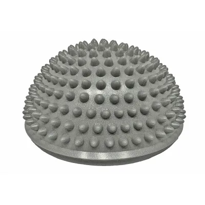 Півсфера масажна кіндербол EasyFit 16 см м'яка сіра - Robinzon.ua