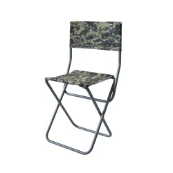 Стілець "Рибак Економ зі спинкою" d16 мм (Оксфорд, Камуфляж) - Robinzon.ua