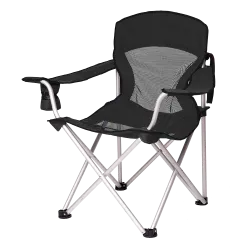 Крісло Алюм "Берег" d19 мм точка Чорний. Крісло Алюм "Берег" d19 мм точка Чорний. - Robinzon.ua