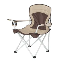 Крісло Алюм "Берег" d19 мм Коричневий-беж Крісло Алюм "Берег" d19 мм Коричневий-беж - Robinzon.ua