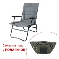 Крісло "Білий Амур" d20 мм (Оксфорд Графіт) Крісло "Білий Амур" d20 мм (Оксфорд Графіт) - Robinzon.ua