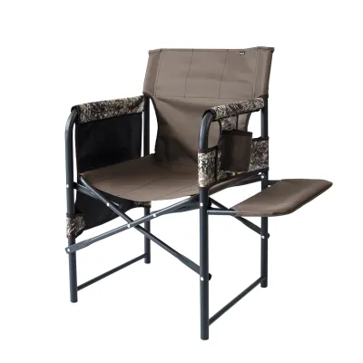 Стілець "Режисер з м'якою полицею Економ" d25 мм (Оксфорд, Шоколад) - Robinzon.ua