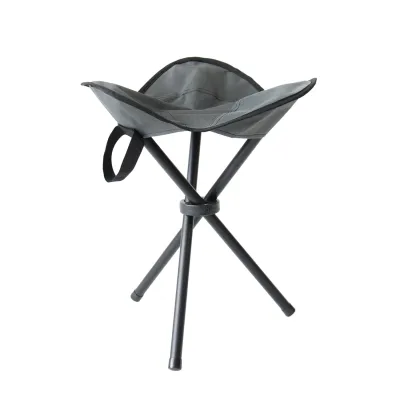 Стілець "Тринога" МК (Меланж, Сірий) - Robinzon.ua