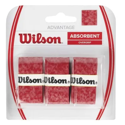 Намотка Wilson Advantage overgrip Red 3pack (WRZ4033) - Robinzon.ua