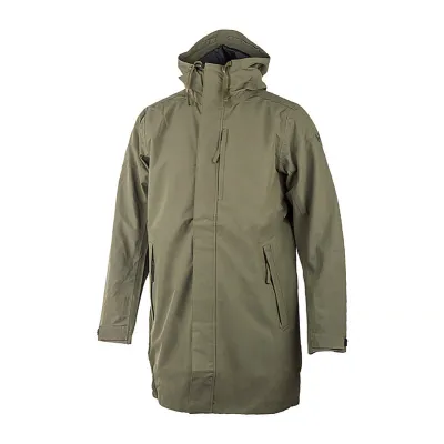 Мужская Куртка HELLY HANSEN MONO MATERIAL INS RAIN COAT Хаки XL (53644-431 XL) - Robinzon.ua