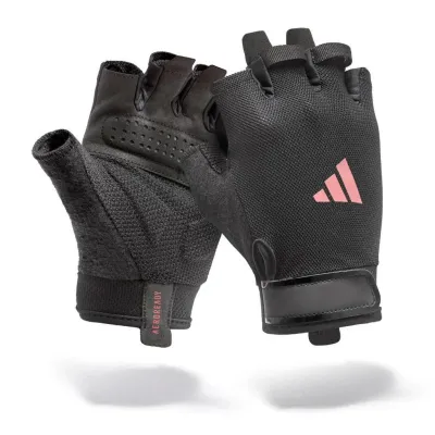 Перчатки для тренинга Adidas Essential Training Gloves серый Жен S ADGB-15001PK S - Robinzon.ua