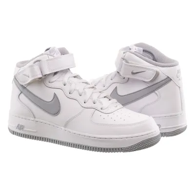 Мужские Кроссовки Nike Air Force 1 Mid '07 Белый 41 (7dDV0806-100 41) - Robinzon.ua