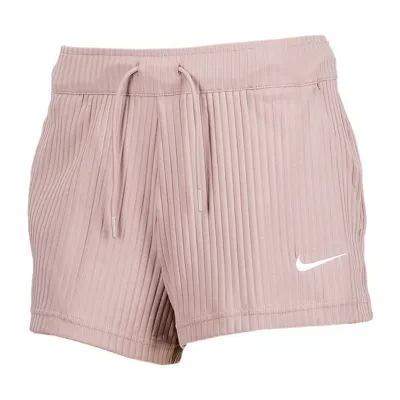 Жіночі Шорти Nike W NSW RIB JRSY SHORT Бежевий M (7dDV7862-272 M) - Robinzon.ua