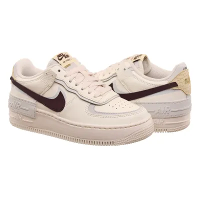 Жіночі Кросівки Nike Air Force 1 Shadow  Бежевий 37.5 (7dFD0804-100 37.5) - Robinzon.ua