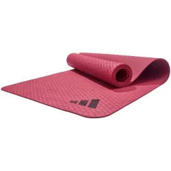 Двосторонній килимок для йоги   Adidas Yoga Mat бордовий Уні 176 х 61 х 0,4 см ADYG-10001CB - Robinzon.ua
