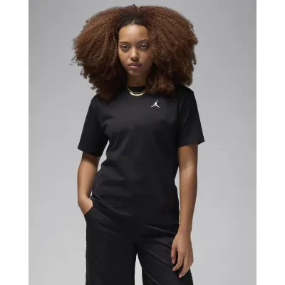 Жіноча Футболка Jordan W ESSEN GF TEE CORE 23 Чорний XS (7dFN4500-011 XS) - Robinzon.ua