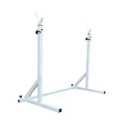 Стійки під штангу для присяд та жиму 50 на 50 мм до 250 кг білий - Robinzon.ua