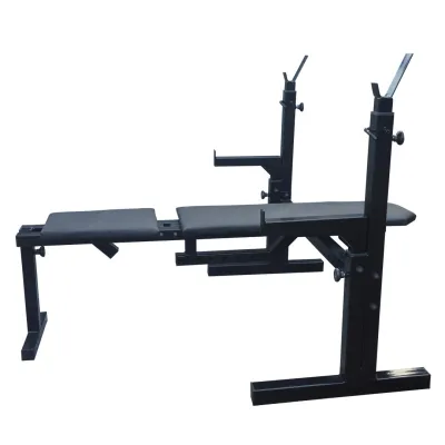 Скамья для жима регулируемая со страховкой 40 на 40 мм - Robinzon.ua