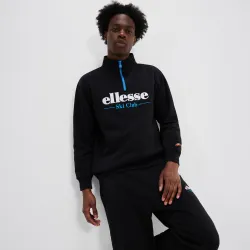 Чоловіча Спортивна кофта Ellesse Baleor 1/4 Zip Top Чорний XL (7dSHX20966-011 XL) - Robinzon.ua