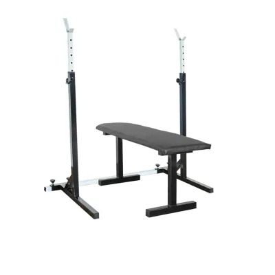 Скамья горизонтальная для жима + Стойки 40 на 40 мм. - Robinzon.ua