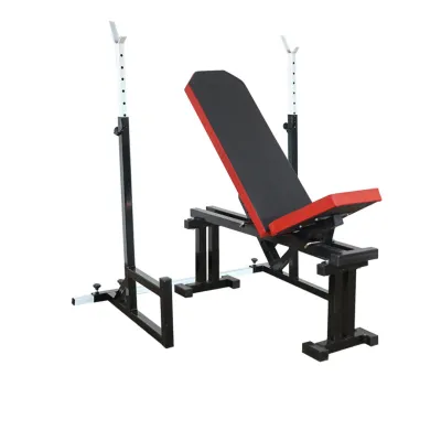 Скамья для жима регулируемая 40 на 40 мм + Стойки с упорами 40 на 40 мм - Robinzon.ua