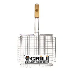 Маленька решітка-гриль для барбекю GRILLI 77773 - Robinzon.ua