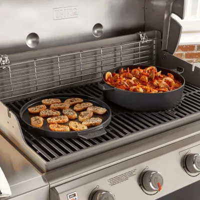 Голландская сковорода 2в1 Weber GBS 8857. - Robinzon.ua