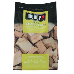 Бруски для копчения яблоко 1,5кг Weber (17616) - Robinzon.ua