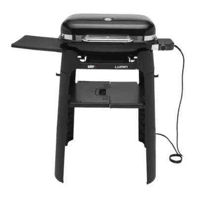 Електричний гриль Weber Lumin з підставкою чорний 92010879 - Robinzon.ua