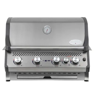 Вбудований газовий гриль SANTOS Free S-410, з заднім пальником, нержавіюча сталь 890673 - Robinzon.ua