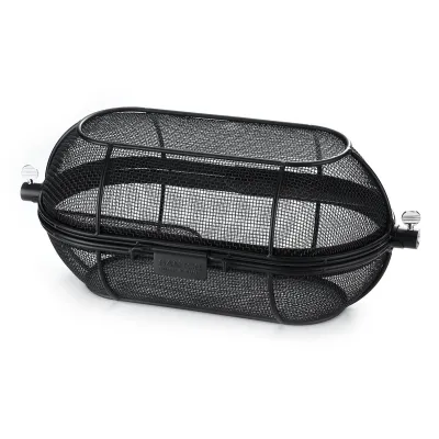 Сетка-корзина для вертела (шампура) SANTOS, для гриля, круглая, черная, антипригарная 897535. - Robinzon.ua