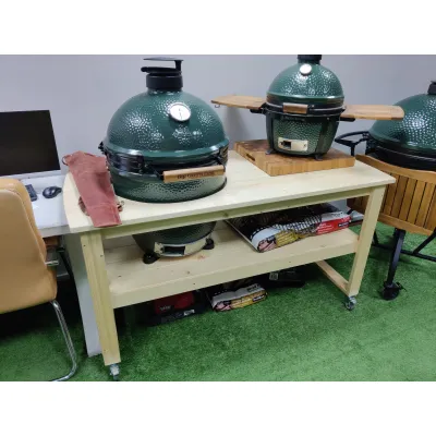 Стол для гриля Primo, Big Green Egg, Kamado Joe деревянный GRILLI 009693. - Robinzon.ua