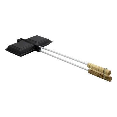 Чугунная сэндвичница SANTOS, 19,5 х 10 см 897320. - Robinzon.ua