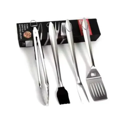 Набор для барбекю 4 предмета из нержавеющей стали GRILLI 777116. - Robinzon.ua