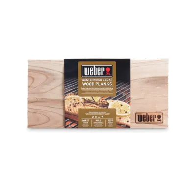 Кедровые планки для копчения 15x30 см Weber 2 шт 17522. - Robinzon.ua