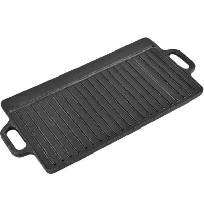 Чавунна плита-планча з ручками 40х20х1,5 см GRILLI 777181 - Robinzon.ua