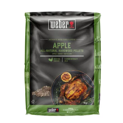Пелети для гриля Weber FSC Apple (Яблуко) 8 кг 3401055 - Robinzon.ua
