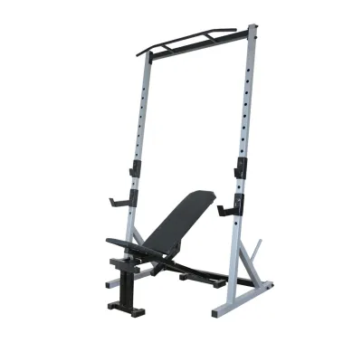 Лавка з від'ємним кутом 40 на 40 мм + Стійки з турником 50 на 50 мм - Robinzon.ua