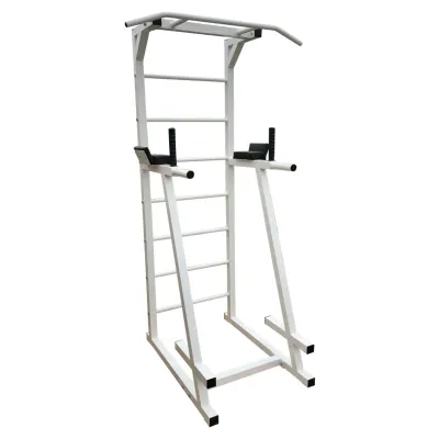 Турнік + прес + бруси шведська стінка 50х50 мм Білий Спортивні стінки і турніки для будинку розбірна - Robinzon.ua