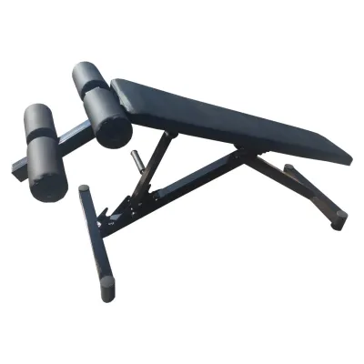 Скамья для пресса регулируемая KZ-004 Профсерий Тренажеры для пресса, гиперэкстензии - Robinzon.ua