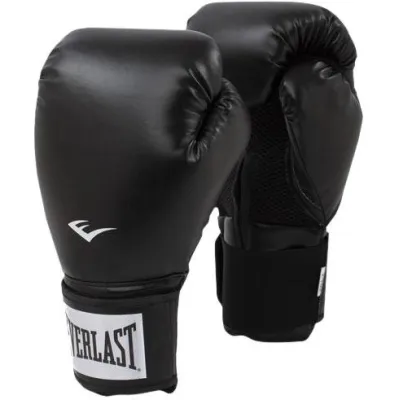 Боксерські рукавички Everlast PROSTYLE 2 BOXING GLOVES Чорний 12 унцій (925330-70-812 12) - Robinzon.ua
