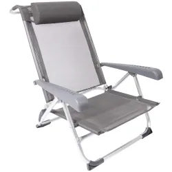 Крісло розкладне Bo-Camp Saint-Tropez Grey (1204796) Крісло розкладне Bo-Camp Saint-Tropez Grey (1204796) - Robinzon.ua