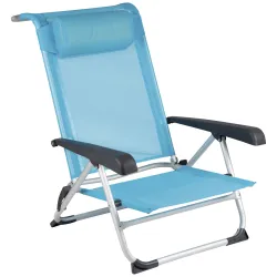 Крісло розкладне Bo-Camp Saint-Tropez Blue (1204784) Крісло розкладне Bo-Camp Saint-Tropez Blue (1204784) - Robinzon.ua