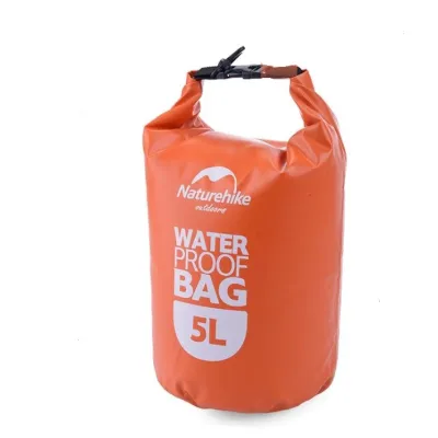 Герметичний мішок 5 л Naturehike помаранчевий NH15S222-D - Robinzon.ua